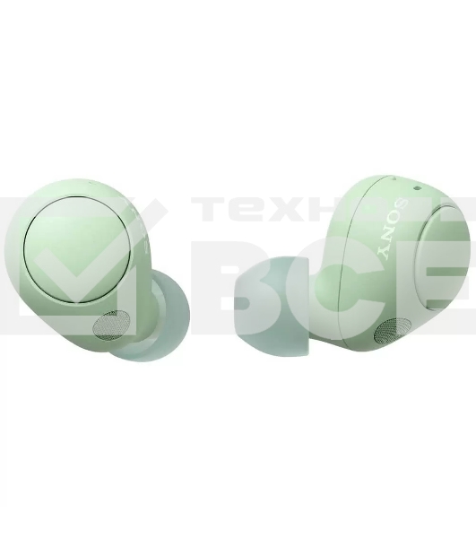 Наушники беспроводные  SONY WF-C700N зеленые  Bluetooth 5.2