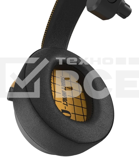 Гарнитура беспроводная/проводная с микрофоном A4Tech Bloody MR595 Renegade черный/рисунок мониторные BT/Radio оголовье (MR595)