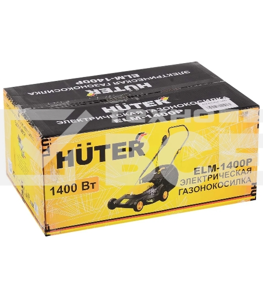 Газонокосилка роторная Huter ELM-1400/ELM-1400P электрическая 1400Вт