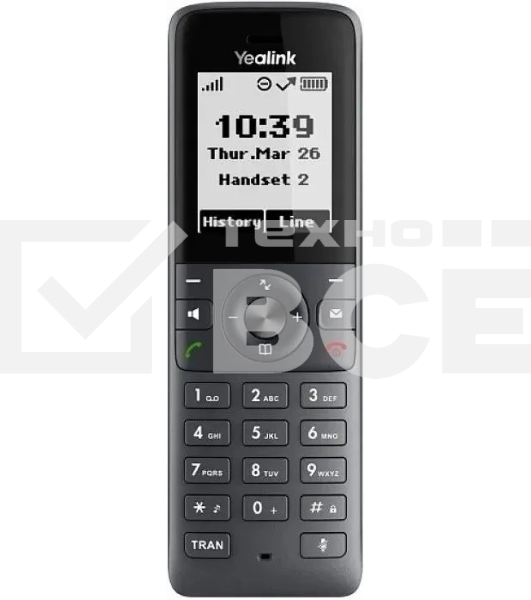 Телефон DECT-трубка Yealink W71H, экран 1.8