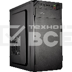 Компьютерный корпус KingPrice KPCC-MN209 черный без БП mATX 1x80mm 2x120mm 2xUSB2.0 audio, фото 1
