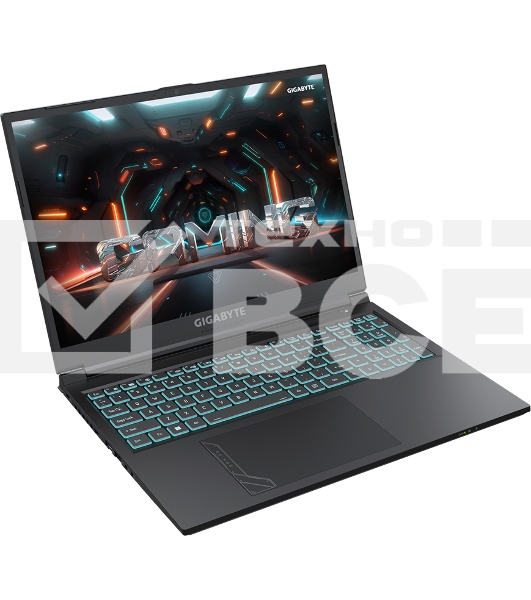 Ноутбук Gigabyte G6 черный KF-H3KZ854KD Core i7 13620H 16Gb SSD1Tb NVIDIA GeForce RTX4060 8Gb 16