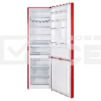 Холодильник Maunfeld MFF200NFR Inverter красный двухкамерный инвертор 271/106л морозилка снизу, фото13