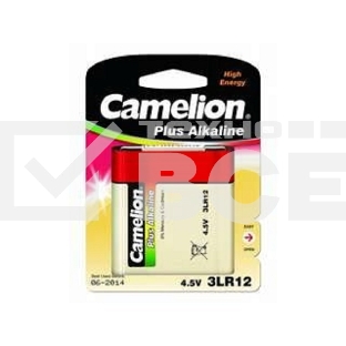 Батарейка Camelion 3LR12 Plus Alkaline BL-1 (3LR12-BP1, ,4.5В)