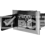 Микроволновая печь встраиваемая Indesit MWI 120 GX нержавеющая сталь, 20 л, 800 Вт, переключатели - сенсор, фото9
