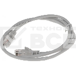 Патч-корд Premier PP12-1M 1000Гбит/с UTP 4 пары cat.5E CCA molded 1м серый RJ-45 (m)-RJ-45 (m), фото2