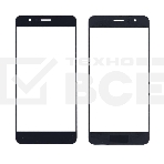 Стекло для Huawei Honor 8 черное, фото 1