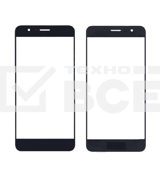 Стекло для Huawei Honor 8 черное