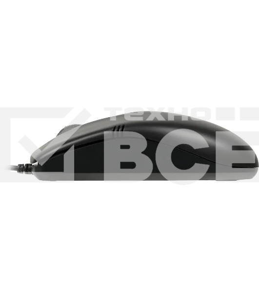 Мышь проводная A4Tech OP-530NU черный, 1200 dpi, USB, кнопки - 3