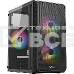 Компьютерный корпус AeroCool / Formula Air Mesh G4 черный без БП mATX 1x120mm 1xUSB2.0 1xUSB3.0 audio, фото5