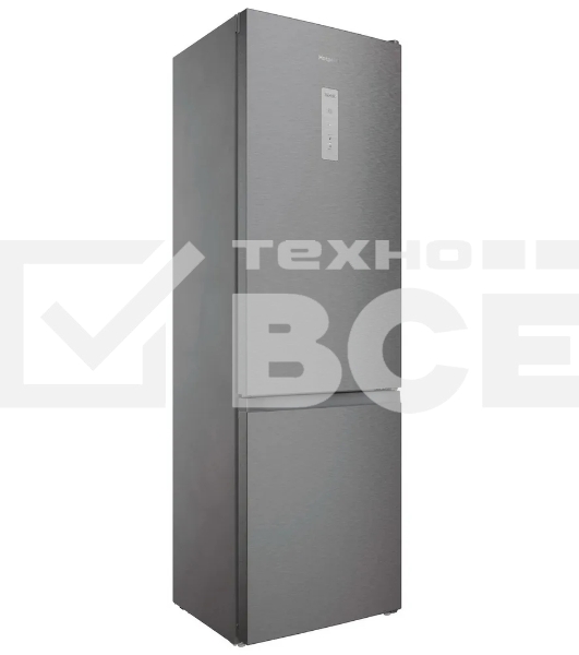 Холодильник Hotpoint HT5200MX (R) нержавеющая сталь двухкамерный 247/78л морозилка снизу, No Frost