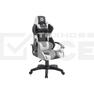 Кресло игровое Defender IBIS GREY/WHITE 64043