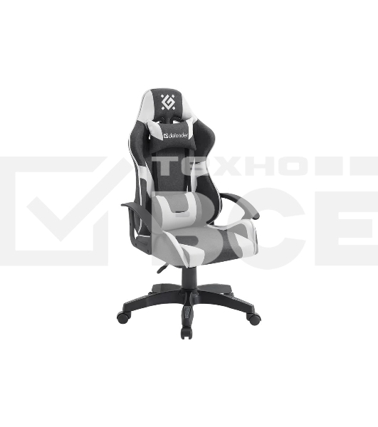 Кресло игровое Defender IBIS GREY/WHITE 64043