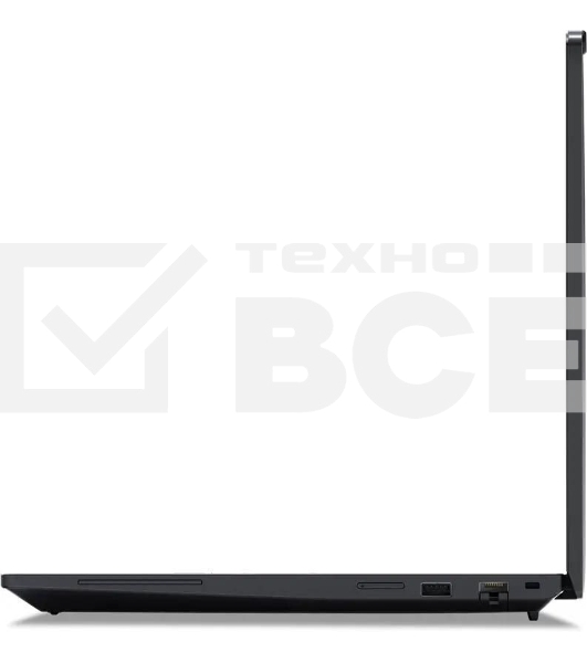 Ноутбук Lenovo ThinkPad P16s G3 черный Core Ultra 7 155H 32Gb SSD1Tb NVIDIA RTX 500 4Gb 16