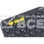 Клавиатура Logitech K380 беспроводная, Bluetooth, темно-серый, фото6