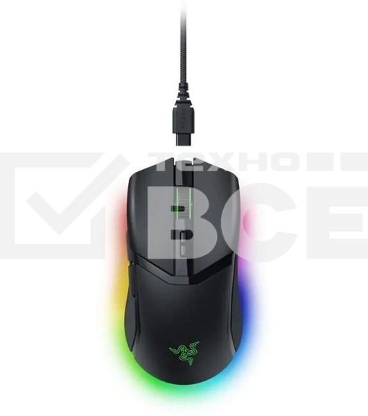 Мышь беспроводная/проводная Razer Cobra Pro черный, 30000 dpi, радиоканал, Bluetooth, USB, кнопки - 8