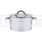 Кастрюля ALBERG AL-2130 с крышкой 7,6 л, фото 1