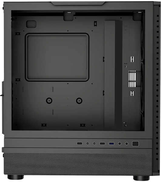 Компьютерный корпус PcCooler ME200 MESH BK черный без БП ATX 2xUSB 3.0 audio bott PSU