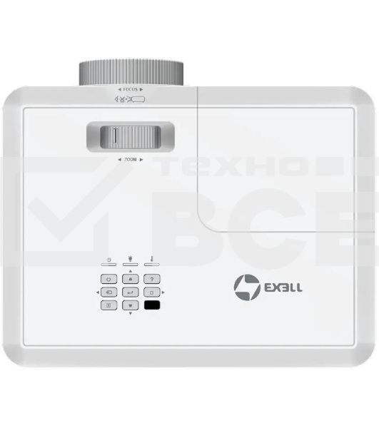 Проектор ламповый короткофокусный Exell EXD102STW DLP, 3500 ANSI, XGA (1024x768), 30000:1, Объектив 0.62:1