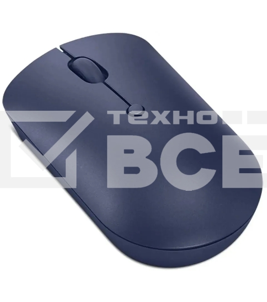 Мышь беспроводная Lenovo 540 темно-синий, 2400 dpi, радиоканал, USB-C, кнопки - 4