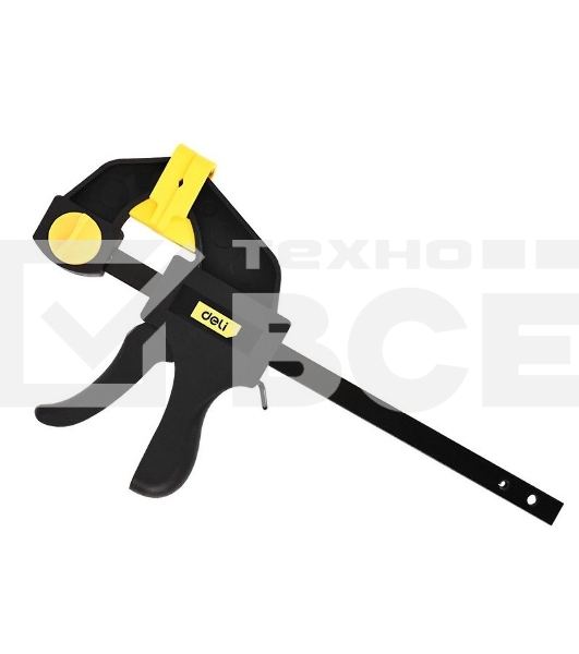 Струбцина пистолетная быстрозажимная Deli DL110106 150x70 мм