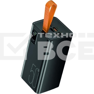 Портативный аккумулятор Aksberry (6900290130019) E500 Ultra Power PD22.5W 50000 mAh, черный