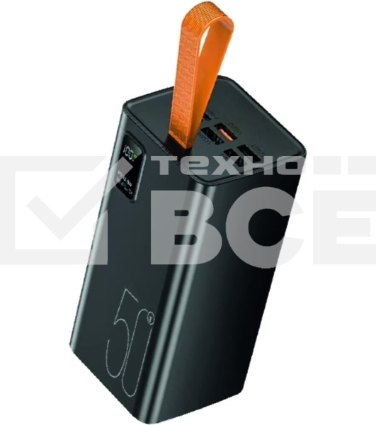 Портативный аккумулятор Aksberry (6900290130019) E500 Ultra Power PD22.5W 50000 mAh, черный