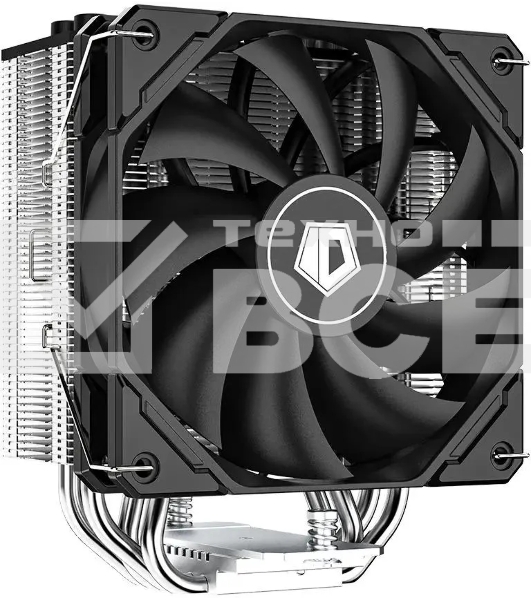 Устройство охлаждения(кулер) ID-Cooling SE-224-XTS Soc-AM5/AM4/1200/1700/1851 серебристый/черный 4-pin 29dB Al+Cu 220W 650gr Bulk (SE-224-XTS BULK)