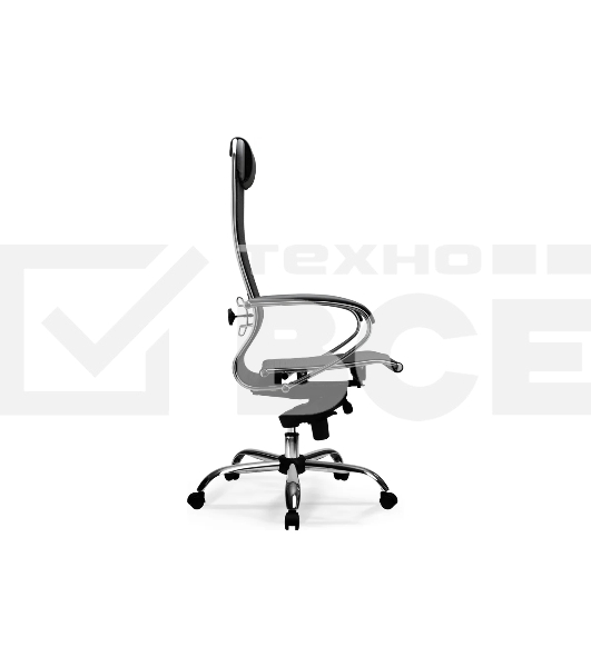 Кресло офисное МЕТТА 'SAMURAI' S-1.04, сверхпрочная ткань-сетка, черное