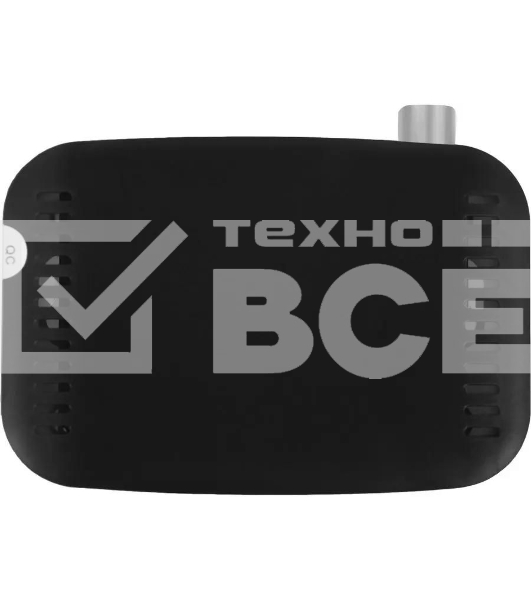 Приставка для цифрового ТВ Hyundai H-DVB460 черный, DVB-T2, DVB-T, DVB-C, HDMI, USB 2.0 х2