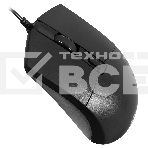Мышь проводная Oklick 207M черный, 2400 dpi, USB, кнопки - 4, фото4