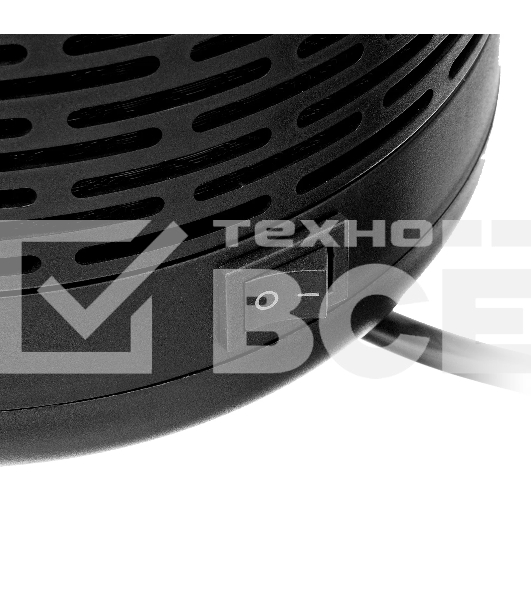Тепловентилятор керамический Denzel DTFC-2000X, 1000/2000 Вт, 20 м2, 3 режима, пульт, Wi-Fi, термостат