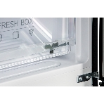 Холодильник Nordfrost RFC 390D NFGB черное матовое стекло двухкамерный 240/95л морозилка снизу, фото5