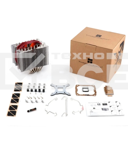 Устройство охлаждения(кулер) Thermalright Silver Arrow T8 Soc-AM5/AM4/1151/1200/2066/2011/1700 4-pin 19-25dB Al+Cu 770gr Ret (SILVER-ARROW-T8)
