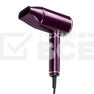 Фен для волос Galaxy Line GL 4358, violet dreams, 2100 Вт, 2 скорости потока воздуха, функция «холодный воздух», насадка-концентратор, защита мотора от перегрева
