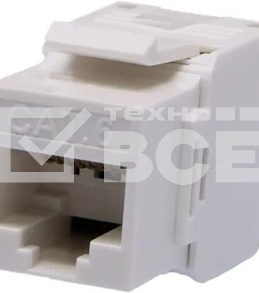 Модуль Suprlan 10-0342-1, информ. Keystone RJ45 1 кат.6 UTP