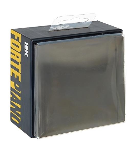 Выключатель IEK FORTE&PIANO FP312 1-кл перекрестный 10А серый