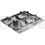 Газовая варочная панель Beko BHGM6422K5WX нержавеющая сталь, фото2