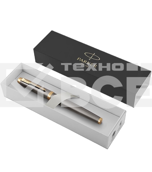 Ручка перьевая Parker IM Premium Grey Core GT (2213776) M черн. черн. подар.кор.