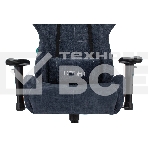 Кресло игровое Бюрократ VIKING KNIGHT LT27 FABRIC синий крестовина металл/пластик, фото45