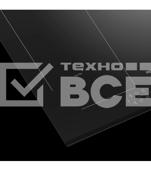 Индукционная варочная панель Hotpoint HB 1560B BF, независимая, черный