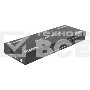 Матричный коммутатор HDMI IconBIT HS-2507 2x4, поддержка 4К60