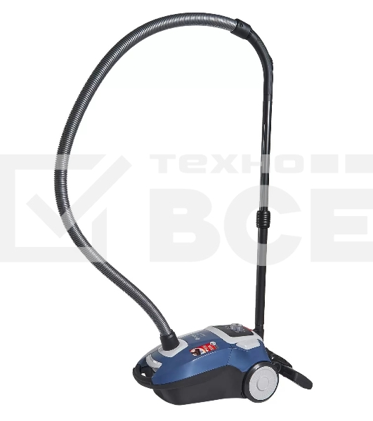 Пылесос IDEAL VC-2000 синий, 450/2000 Вт, уборка сухая, пылесборник мешок 2.3 л