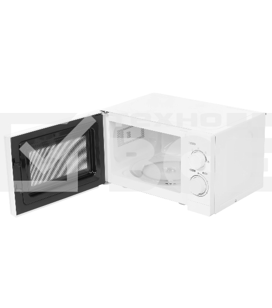 Микроволновая печь Hyundai HYM-M2064 белый, 20 л, 700 Вт, переключатели - поворотный механизм