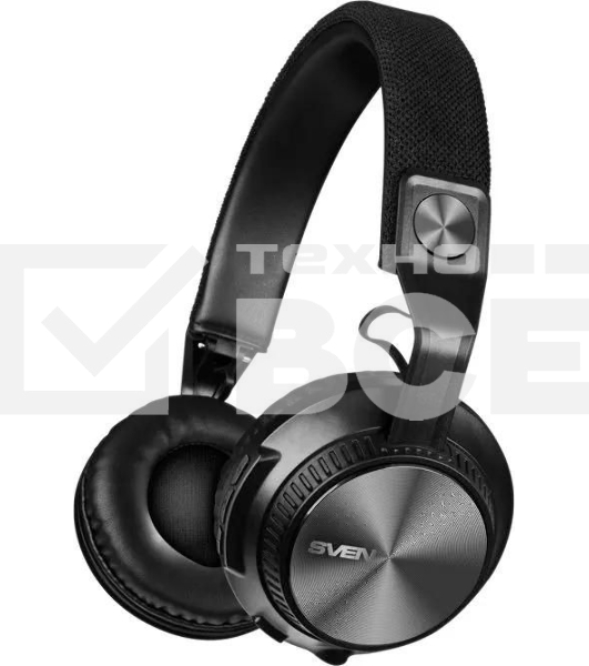 Гарнитура накладные Sven AP-B630MV 1м черный беспроводные bluetooth оголовье