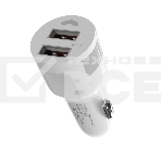 Автомобильное зарядное устройство Maxvi CCM-212 Plus T белый 2.1A, фото5