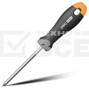 Отвертка Deli Крестовая 