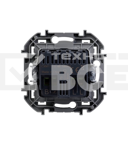 Светорегулятор поворотный Legrand без нейтрали, 300 Вт, белый