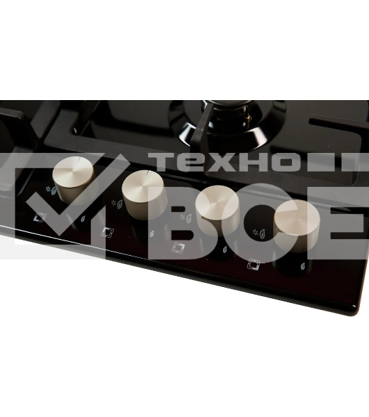 Газовая варочная поверхность Oasis P-MBRT черный