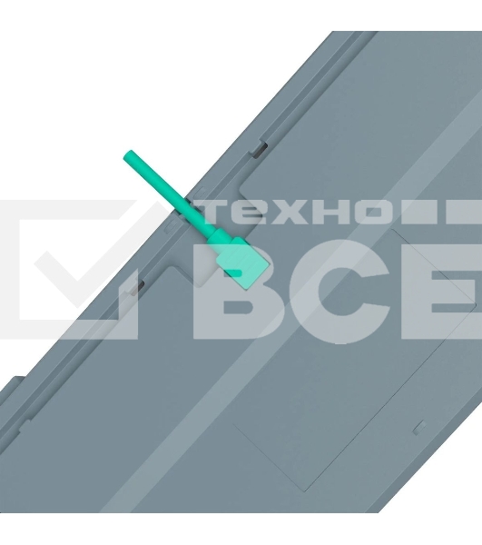 Клавиатура проводная A4Tech Bloody S87 Energy USB серый/зеленый